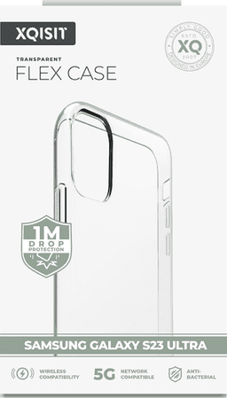 XQISIT NP Flex Case Anti Bac for Galaxy S23 Ultra