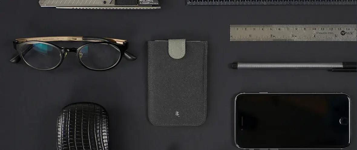 DAX Wallet - Grey/Black
