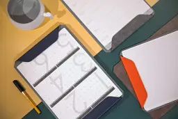 Modular Notebook Clipboard - Orange
