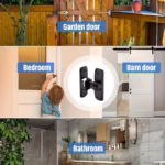 Universal 90/180 Degree Flip Latch Lock (Black) - Image 4