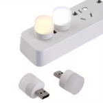 2PCS-USB Mini/Small Night Light, Eye Care LED Small Round Light