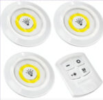 LED Puck Light 3 Pack - Works with Remote Control - Image 2