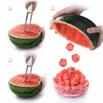 Watermelon Slicer Cutter Tool – Durable Stainless Steel Blade Watermelon Cutter with Ergonomic Handle - Image 3