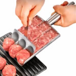 Meatball Maker Tool, Stainless Steel Kitchen Manual Non-Stick Meatball Maker - Image 2