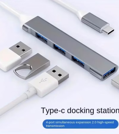 USB 3.0 Hub 5-in-1 adapter showing SD card slots and ports