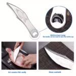 Stainless Steel Fish Scaler Remover Set, Multifunctional Fish Descaler Tool - Image 2