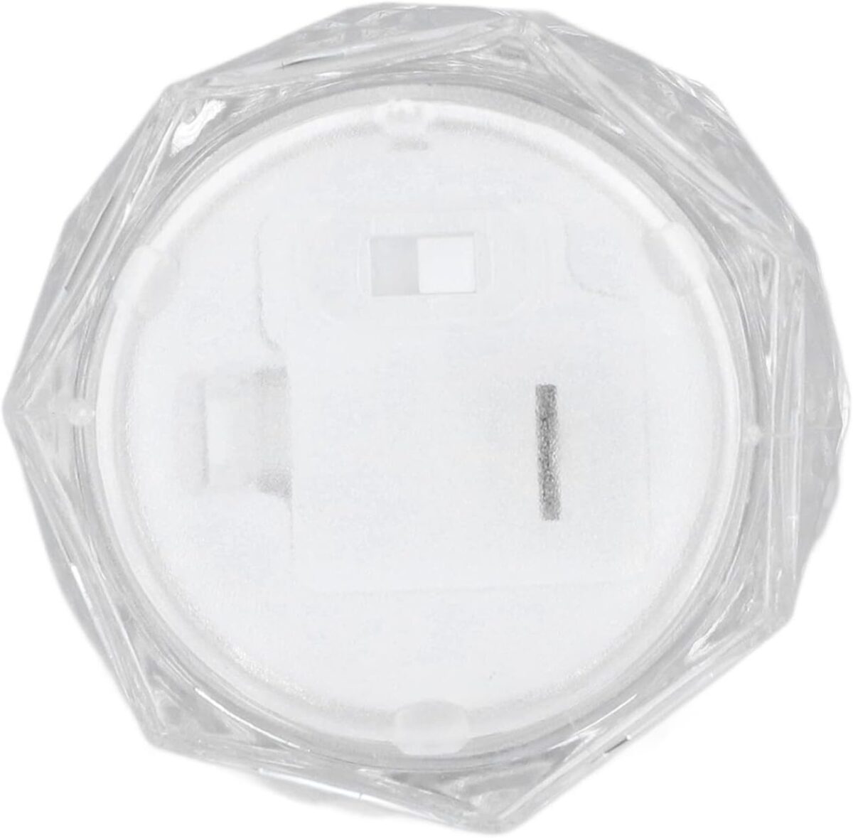 1PCS-Crystal Table Lamp, LED Mini Clear Plastic Crystal Desk Lamp - Image 5