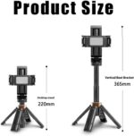 Mini Selfie Stick Tripod, 2026 New Flexible Tripod Mini with Detachable Remote - Image 7