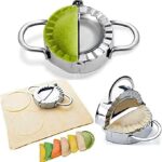 Stainless Steel Culinary Dough Crimper for Dumplings & Pastries