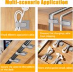 20PCS - Releasable Cable Organizer (Gray Color) - Image 3