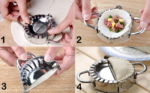 High-Polish Stainless Steel Culinary Dough Crimper for Dumplings & Pastries – Medium Size - Image 2