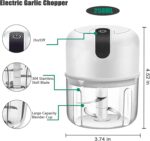 Electric Garlic Chopper and Portable Vegetable Chopper - Image 3