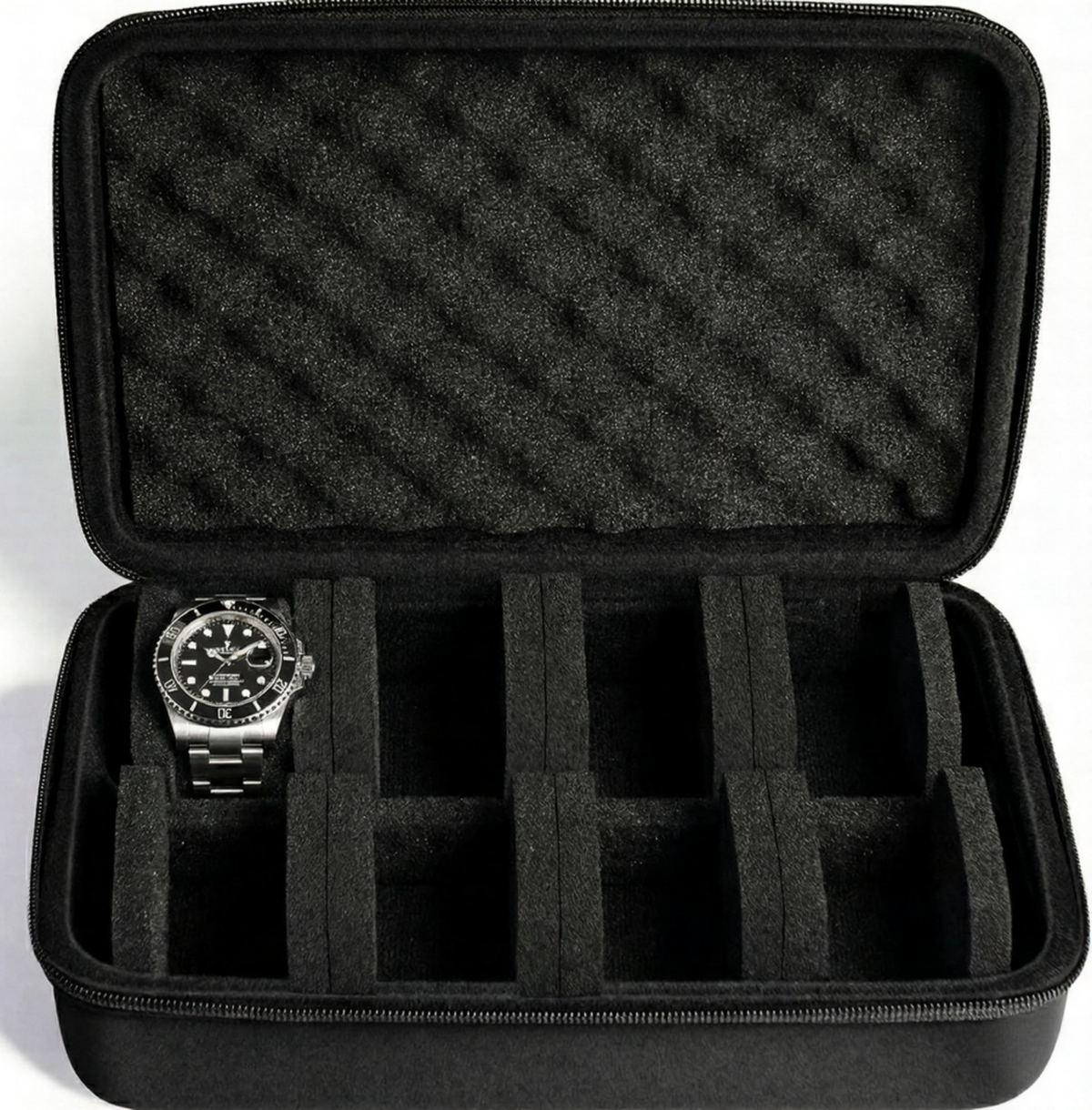 Watch Travel Case, 8 Slots Watch Storage Box - Image 4