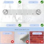 Transparent Vacuum Suction Hook Rack – 5-Hook No-Drill Organizer for Bathroom & Kitchen - Image 5