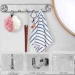 Transparent Vacuum Suction Hook Rack – 5-Hook No-Drill Organizer for Bathroom & Kitchen - Image 6