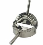 Stainless Steel Culinary Dough Crimper for Dumplings & Pastries - Image 4