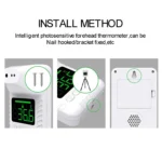 Wall Mounted Infrared Thermometer – High Speed Non-Contact Scanner with Alarm - Image 7