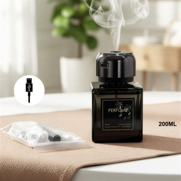 Elegant 200ml Glass Reed Diffuser - Modern Freshness Blend.