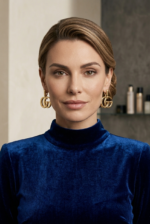 Asia features in a pair of Gucci GG Marmont Mini Earrings featuring the iconic Double G logo in gold-tone brass.