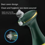 350ml electric oil sprayer bottle for cooking with silicone pump and fine mist nozzle.