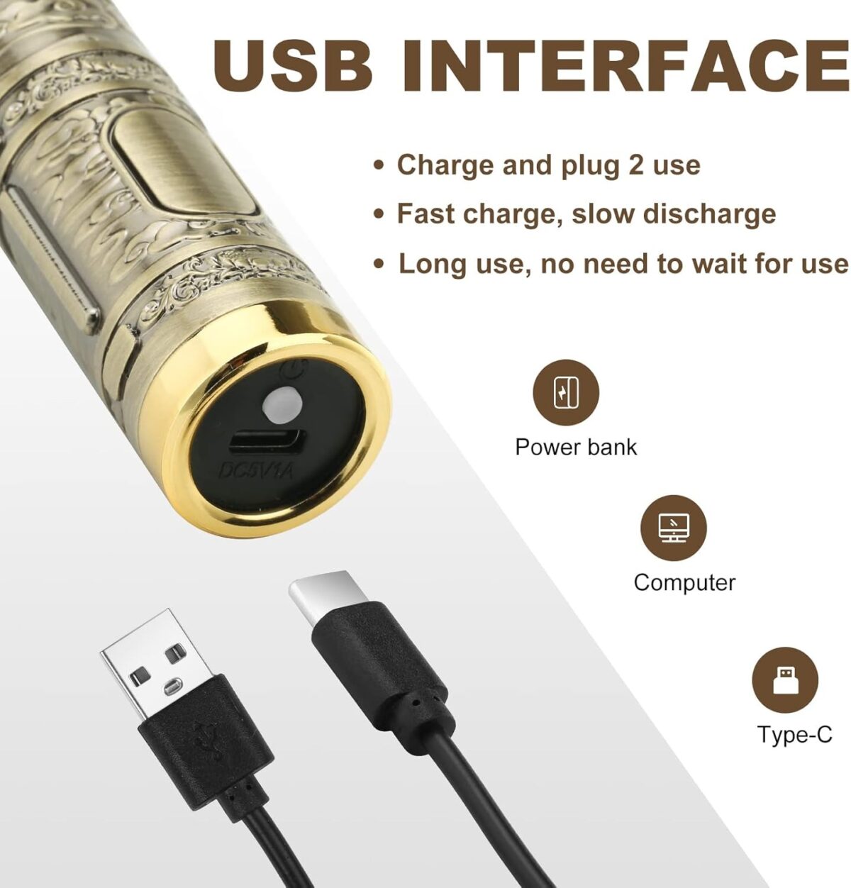 Close-up of a black T-style zero-gap hair clipper with stainless steel blades and guide combs.