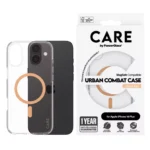 Panzer-Glass Care Case Mag-Safe Peachy for iPhone 16 Plus 6.7-inch