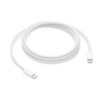 Genuine Apple 2-meter USB-C to USB-C 240W woven charging cable in White