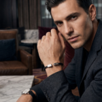 Charriol Motif Bangle Stainless Steel Men’s Bracelet