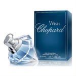 Chopard Wish Eau de Parfum 75ml perfume bottle with packaging box