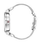 Charriol Navigator Cruise Moonphase 36mm Watch with Aventurine Dial and Steel Cable