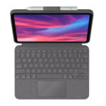 Logitech Combo Touch Oxford Grey Keyboard Case for iPad 10th Generation