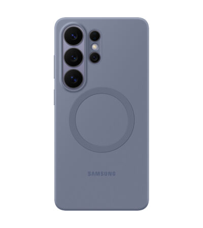 Official Blue Samsung Silicone Magnet Case for Galaxy S26 Ultra