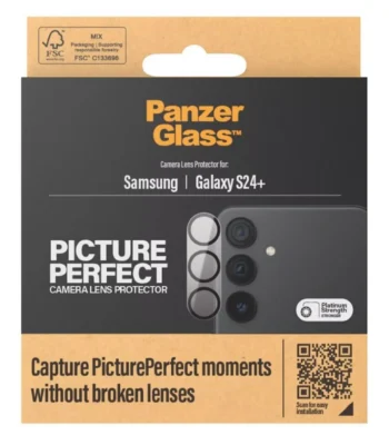 Panzer-Glass Picture Perfect Camera Lens Protector for Samsung Galaxy S24 Plus Transparent