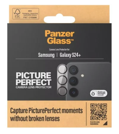 Panzer-Glass Picture Perfect Camera Lens Protector for Samsung Galaxy S24 Plus Transparent