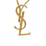 Saint Laurent Opyum YSL Brooch Gold
