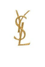 Saint Laurent Opyum YSL Brooch Gold