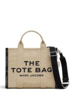 Marc Jacobs Medium Tote Bag Jacquard – Beige Designer Women’s Tote