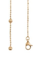 Valentino Garavani Ovalette Crystal Embellished Necklace Gold