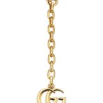 Gucci GG Marmont Pendant Chain Necklace Gold
