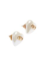 Valentino Garavani VLogo Signature Earrings Gold Pearl