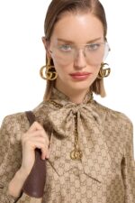 Gucci GG Marmont Pendant Chain Necklace Gold