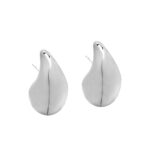 Bottega Veneta Small Drop Earrings Sterling Silver