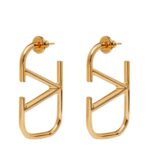 Valentino Garavani VLogo Earrings Gold