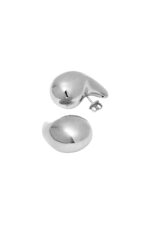 Bottega Veneta Small Drop Earrings Sterling Silver