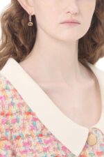 Valentino Garavani Ovalette Earrings Gold Pearl Swarovski® Crystals