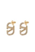 Elevate your style and make a lasting impression with the Valentino Garavani VLogo Signature Earrings, exquisitely crafted in radiant polished gold. These designer earrings blend contemporary elegance with timeless sophistication, featuring the iconic VLogo motif that embodies the luxury and heritage of Valentino. Perfectly suited for both everyday chic ensembles and glamorous evening occasions, they add a refined touch to any outfit while reflecting impeccable taste and fashion-forward sensibility. Lightweight yet striking, these earrings ensure comfort without compromising on style, making them an essential addition to any luxury jewelry collection.