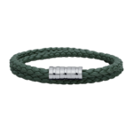 Chopard Ice Cube Khaki Leather Unisex Bracelet 95016-0395-1