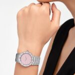 Bvlgari Bvlgari Limited Edition Pink Watch with Stainless Steel Bracelet