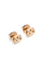 Valentino Garavani Ovalette Metal Earrings Women Gold