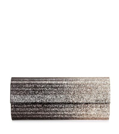 Jimmy Choo Sweetie Dégradé Glitter Plexi Clutch Bag Women